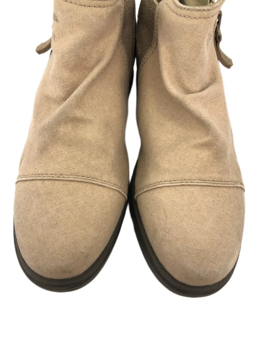Sorel Major Low Canvas Zip Ankle Boots 8